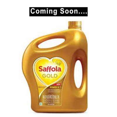 Safola Gold Multisource Blended Refined Edible Oil 5 Ltr