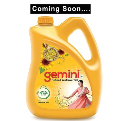 Gemini Refined Sunflower 5ltr Jar