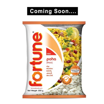 Fortune Regular Poha 500gm (Pouch)