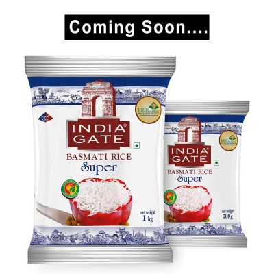 India Gate Basmati Rice Super 1kg+500gm Free