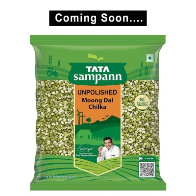 Tata Sampann Unpolished Moong Dal(With Chilka) 500gm