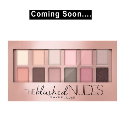 Maybelline New York The Blushed Nudes Eyeshadow (12 Shades) 9gm