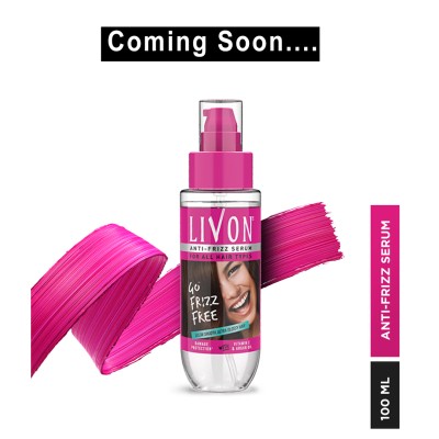 Livon Hair Serum for Women & Men Frizz free & Glossy Hair 100ml