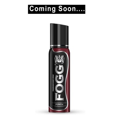 Fogg Punch No Gas Deodorant for Men, Long-Lasting Perfume Body Spray 150 ml